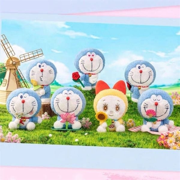  Blind box Doraemon bông 