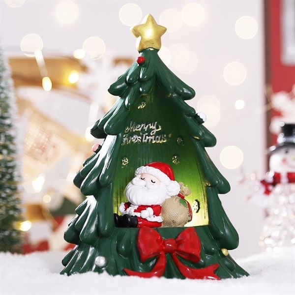  Đèn hốc cây thông ông già Noel Giáng Sinh 