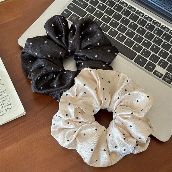  Scrunchies chấm bi 