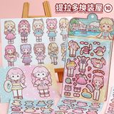  Sticker stylist bé đi biển Telado 