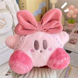  Móc khoá Kirby bông nơ hồng 