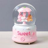 Quả cầu đèn nhạc kim tuyến đu quay hoa 