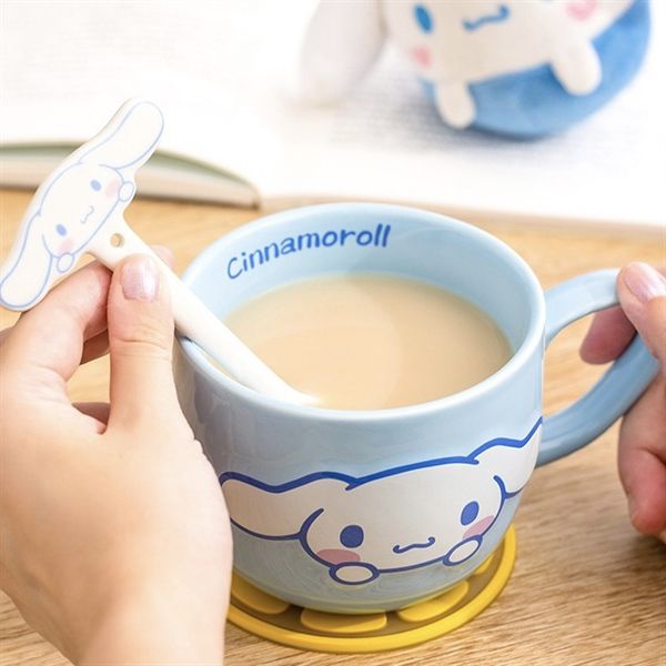  Cốc sứ Cinnamoroll in nổi 360ml 