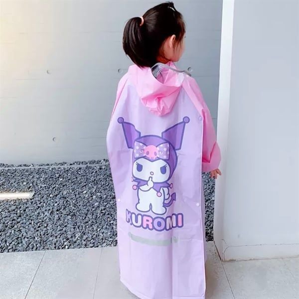  Áo mưa Sanrio + túi đựng 
