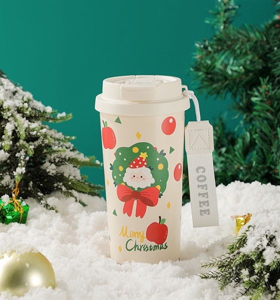  Cốc giữ nhiệt Giáng Sinh 500ml 