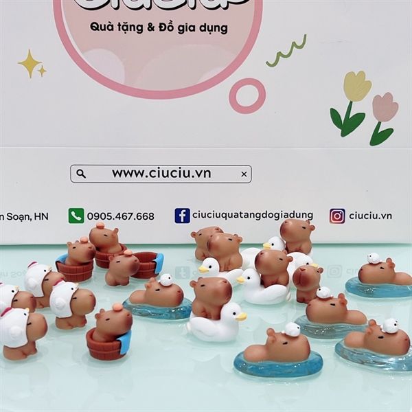 Mô hình Capybara mini 