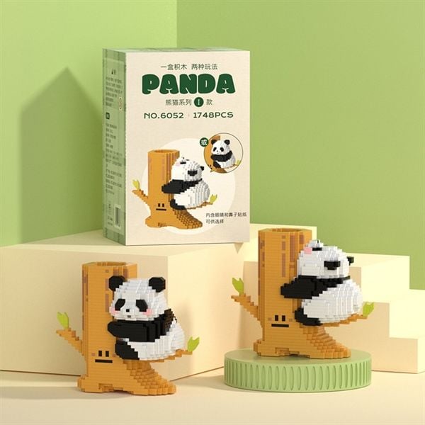  Xếp hình Panda - Ôm cây 