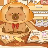  Hộp mù Capybara bakery 