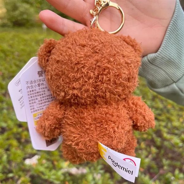 Móc khoá bông Tim bear Minions 12cm 