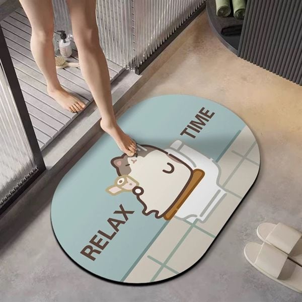  Thảm mút dẹt mèo Relax Time 40x60cm 