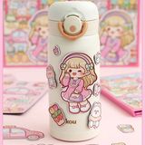  Sticker nổi nam châm 3 background bé Telado 