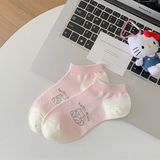  Tất Mian Yuhe lưới mèo hồng 