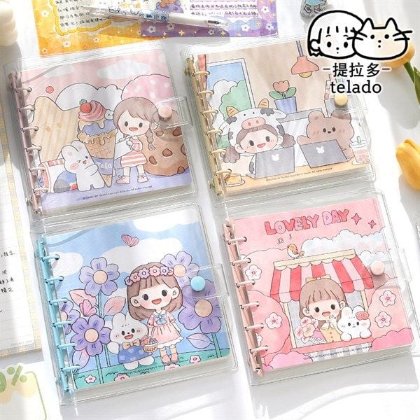  Sổ lò xo kim loại Telado 15cm 80 trang 