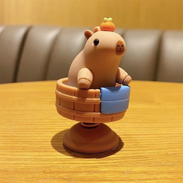  Mô hình Capybara nhún lò xo 