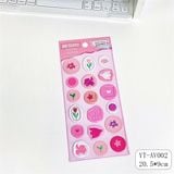  Sticker con dấu nổi 
