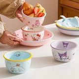  Bát con Sanrio viền màu 12cm 