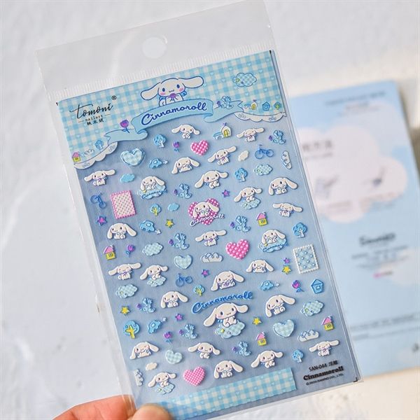  Sticker dán móng Tomoni Sanrio 