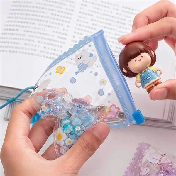  Móc khoá set túi zip vòng tay DIY RORO Jump 