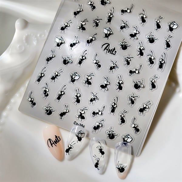  Sticker dán móng kiến nổi 