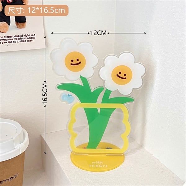  Kẹp ảnh mica dễ thương để bàn 