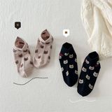  Tất Kid mặt lưới gấu 