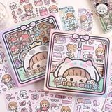  Box Sticker 100 tờ Telado bé mũ cừu 