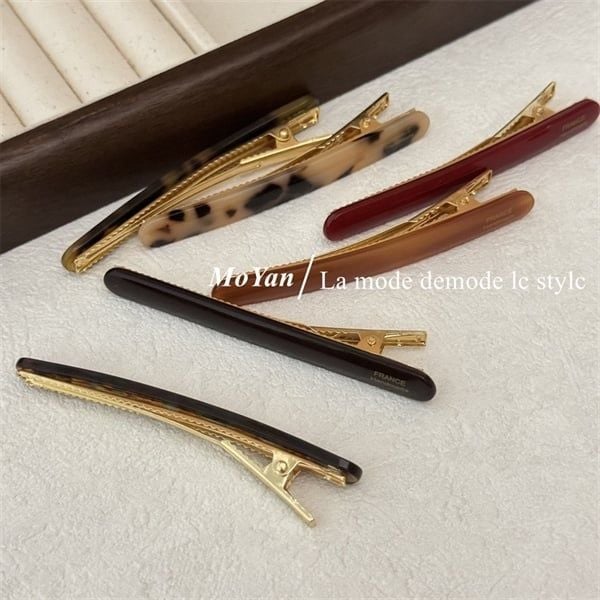  Kẹp thẳng mảnh FRANCE Handmade 
