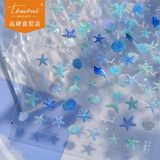  Sticker dán móng Tomoni vỏ sò cá 