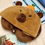  Gối cổ mũ trùm đầu Capybara 