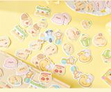  Box sticker mini thú dễ thương 