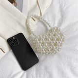  Túi ngọc trai mini trái tim 14cm 
