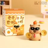  Mô hình Capybara béo tròn 6cm 