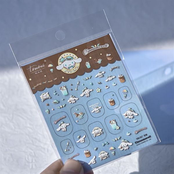  Sticker dán móng Tomoni Sanrio 