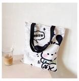  Túi tote Pochacco Hello 30x35cm 