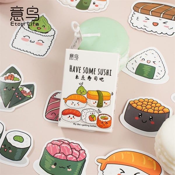  Box sticker mini Sushi Etori Life 