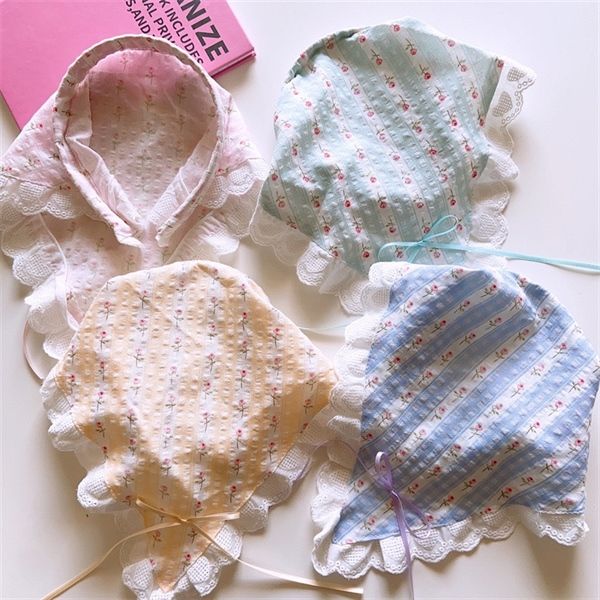  Bờm kèm khăn tam giác vintage 