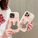  Ốp silicon thỏ nice có gương 