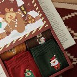  Set hộp quà 4 tất giáng sinh 