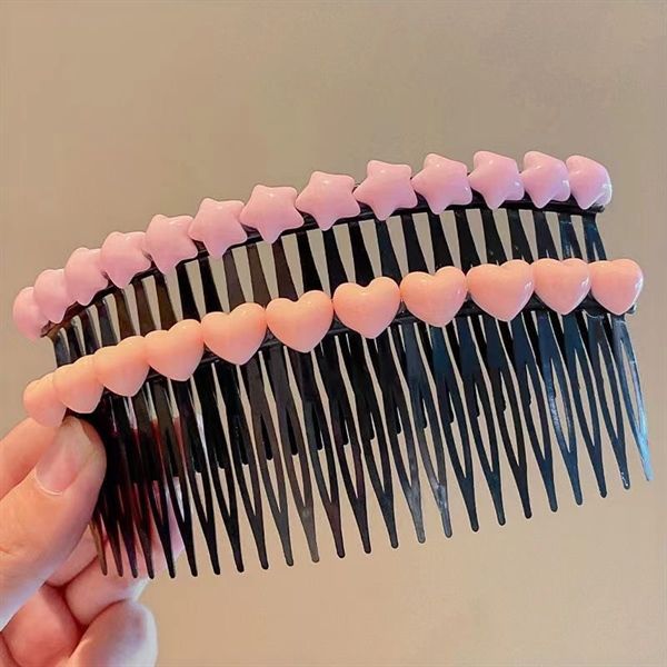  Lược cài tóc đính hình màu sắc 