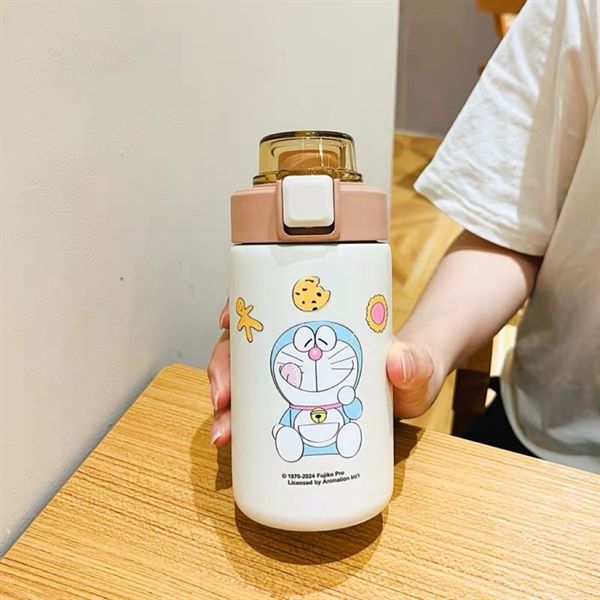  Bình giữ nhiệt Doraemon đồ ngọt 420ml 