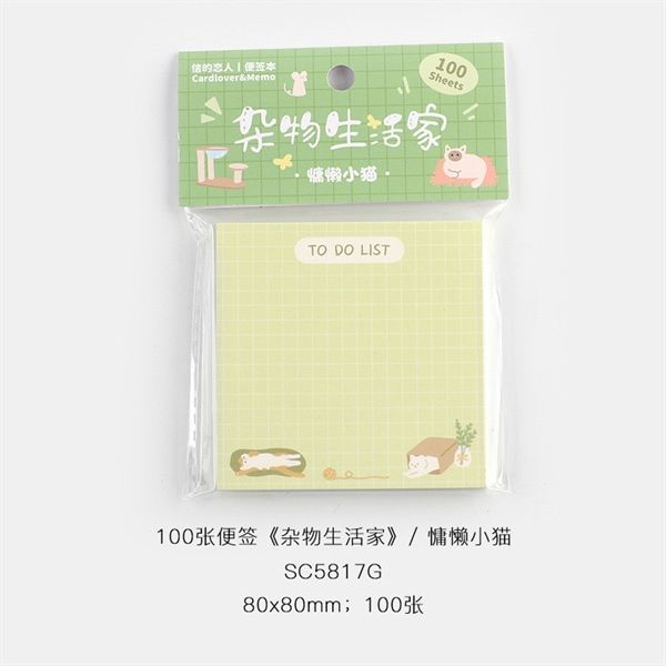  Giấy note đồ làm bánh 100 tờ 