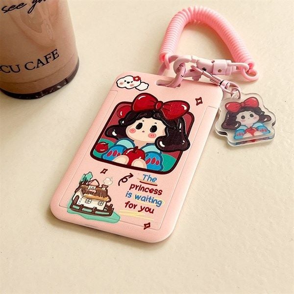  Đeo thẻ dây lò xo Bạch Tuyết 