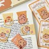  Kẹp nam châm book mark Capybara 