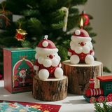  Nến thơm Giáng Sinh ông già Noel râu béo 7,5cm 