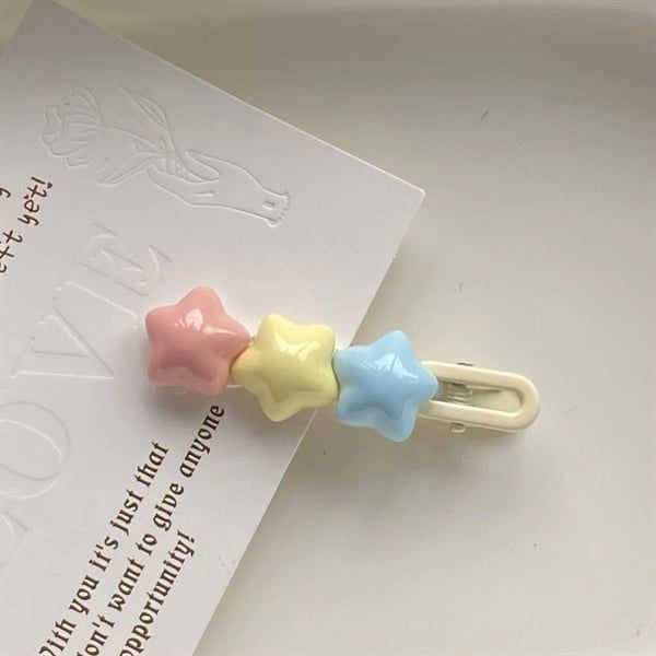  Kẹp tóc 3 ngôi sao béo 