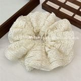  Scrunchies viền ren nhiều lớp 
