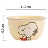  Bát sứ Snoopy viền màu 11.7cm 