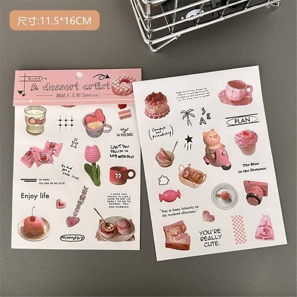  Sticker ảnh chụp 2 tờ 