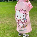  Áo mưa Sanrio + túi đựng 