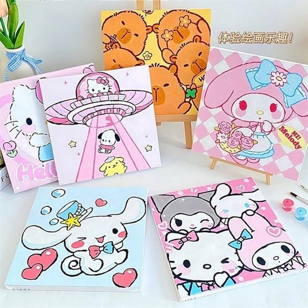  Bộ tô tranh số hoá kèm màu 